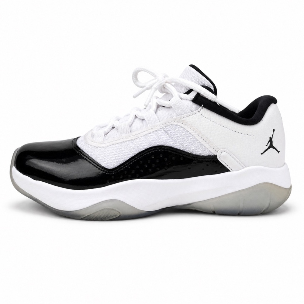 Nike Air Jordan 11 Low White Black Patent 7Y Women’s 8.5–9 Classic Sneakers